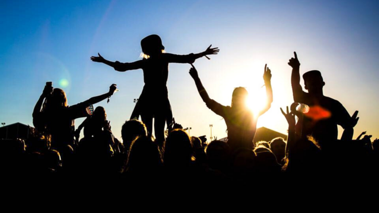 Crowd at Groovin the Moo