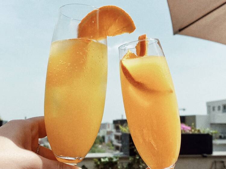 Bottomless mimosas