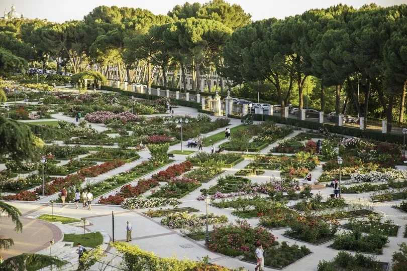 Rosaleda Parque del Oeste