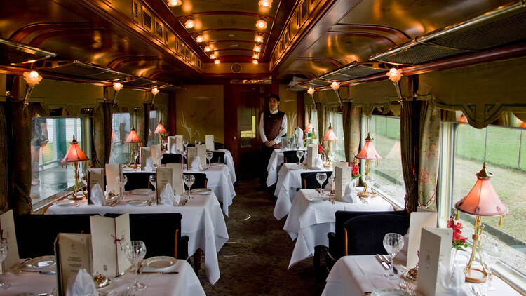 Dining car of Eastern and Oriental Express, Singapore, Republic of Singapore