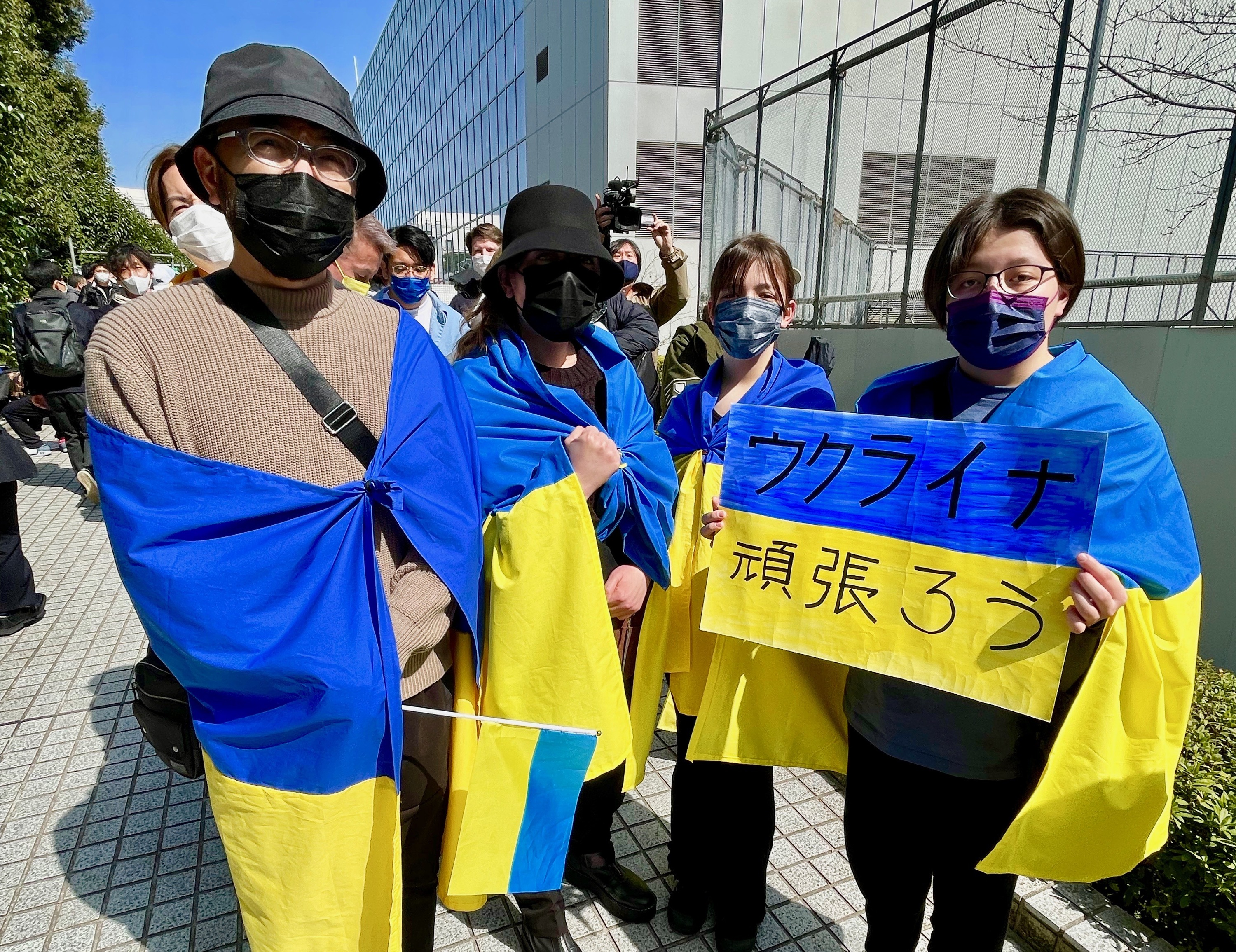 ウクライナデモ