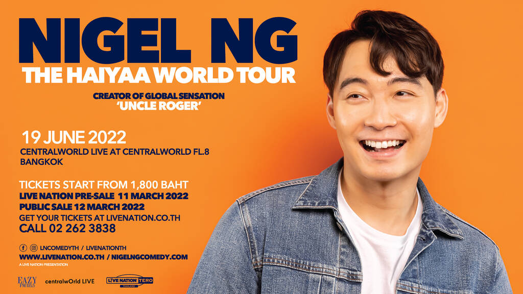 Nigel Ng's 'The Hiyaa World Tour' | Comedy In Bangkok