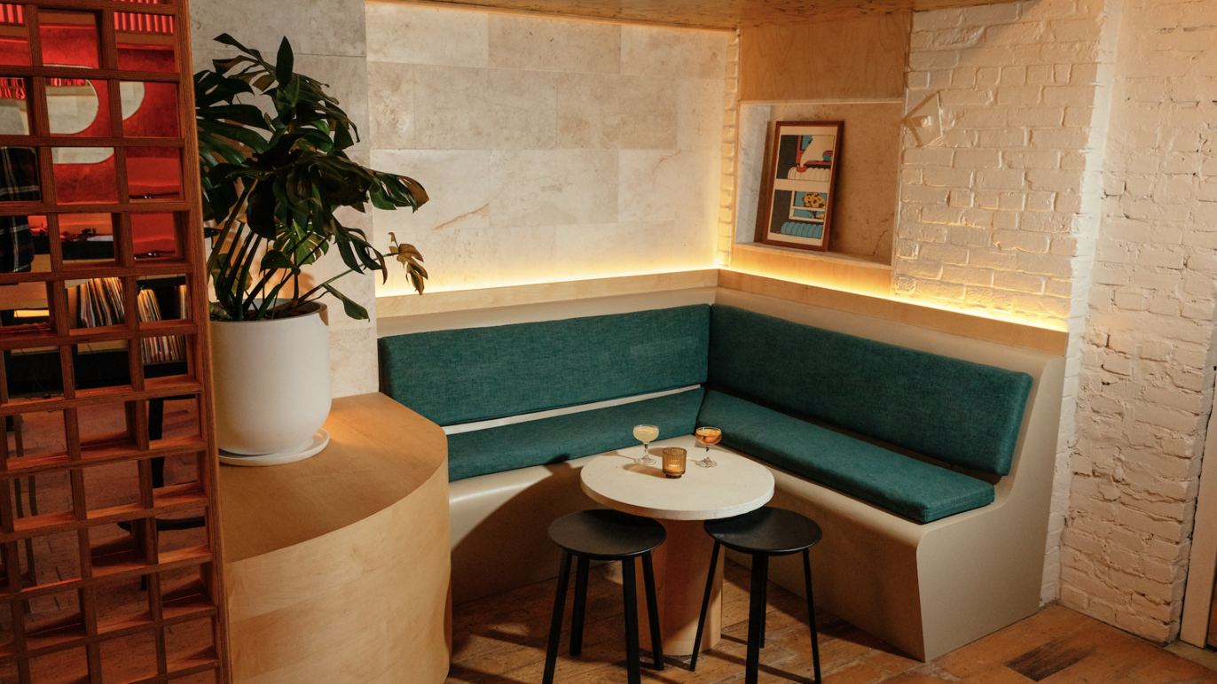 Eavesdrop is a new cocktail and listening bar in Greenpoint