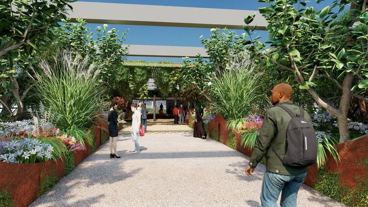 Manchester's very own highline opens at the Castlefield Viaduct