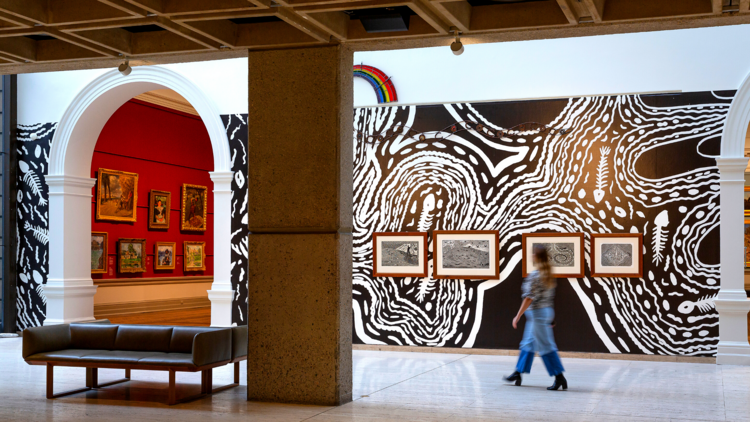 Installation view at AGNSW