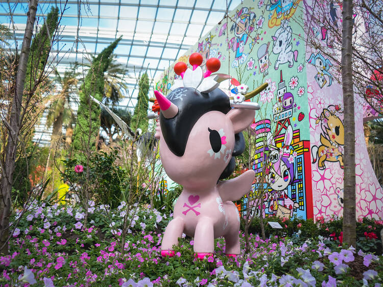 Sakura Featuring tokidoki Floral Display