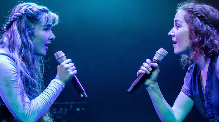 Bethany Tennick and Kirsty Findlay in Islander