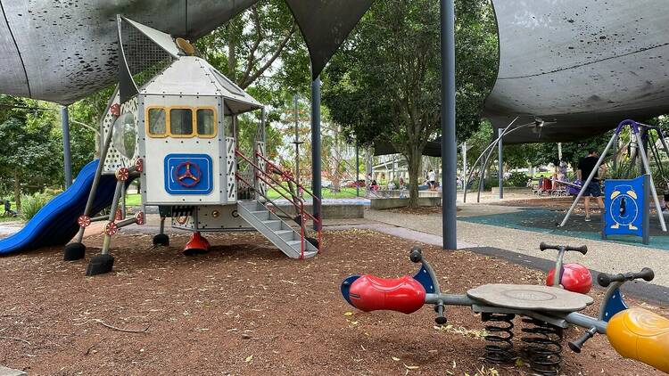 A kids' playground
