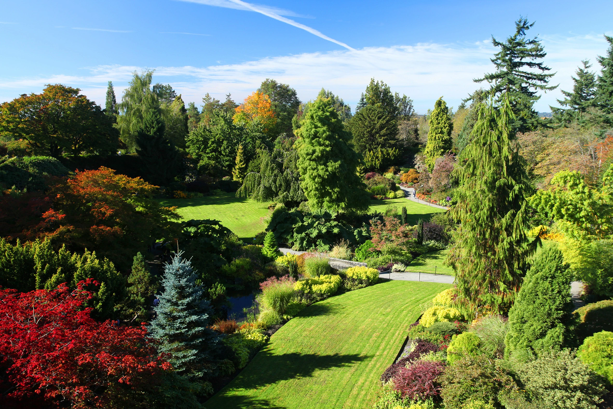 Queen Elizabeth park in Vancouver, Canada