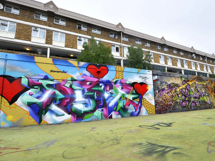 How locals saved Stockwell’s graffiti ‘hall of fame’