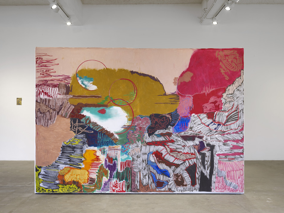 Rachel Jones , say cheeeeese (2022). Commissioned and produced by Chisenhale Gallery, London. Courtesy of the artist. Photo: Andy Keate.