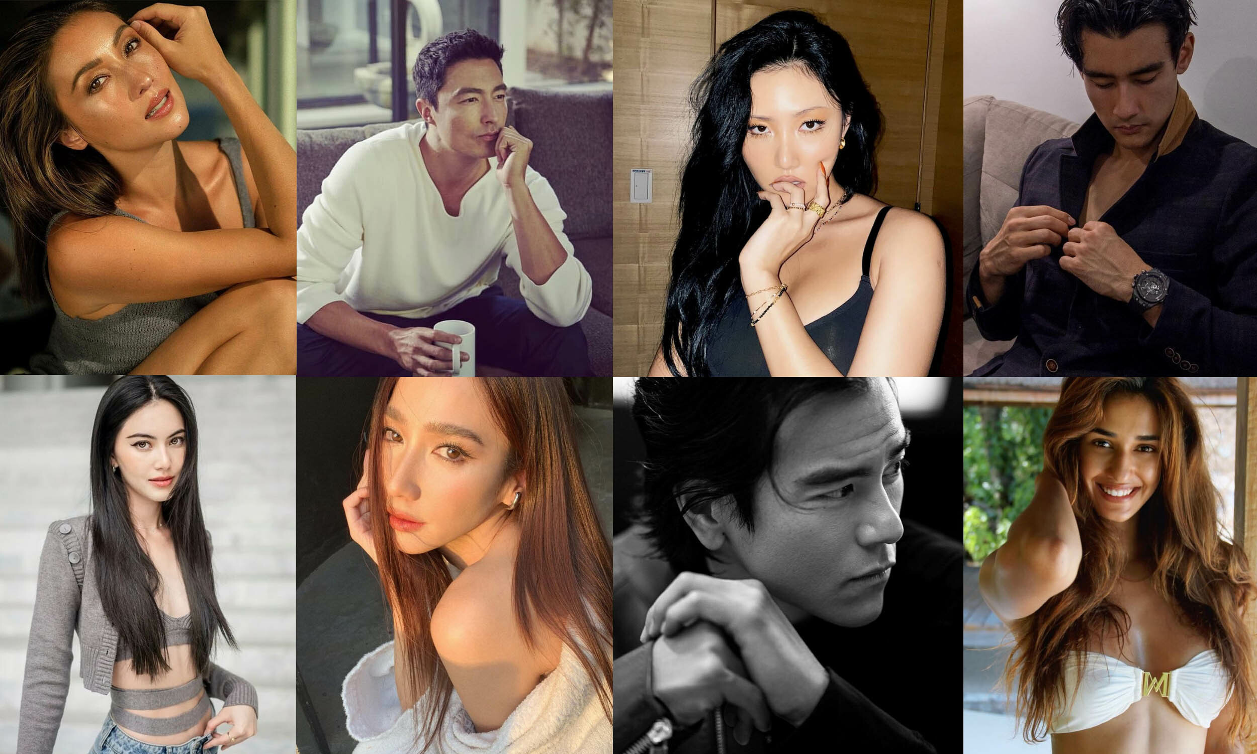 celebrities with asian girlfriends