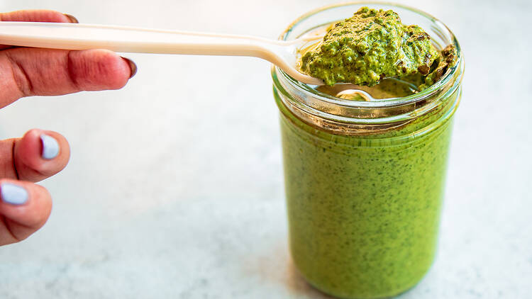 Vegan Pesto sauce (Mille Nonne)