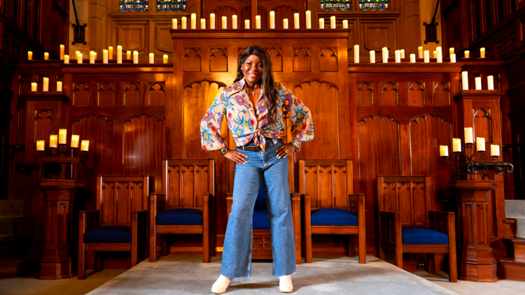 Marcia Hines at St Stephen's Church for Vivid Sydney