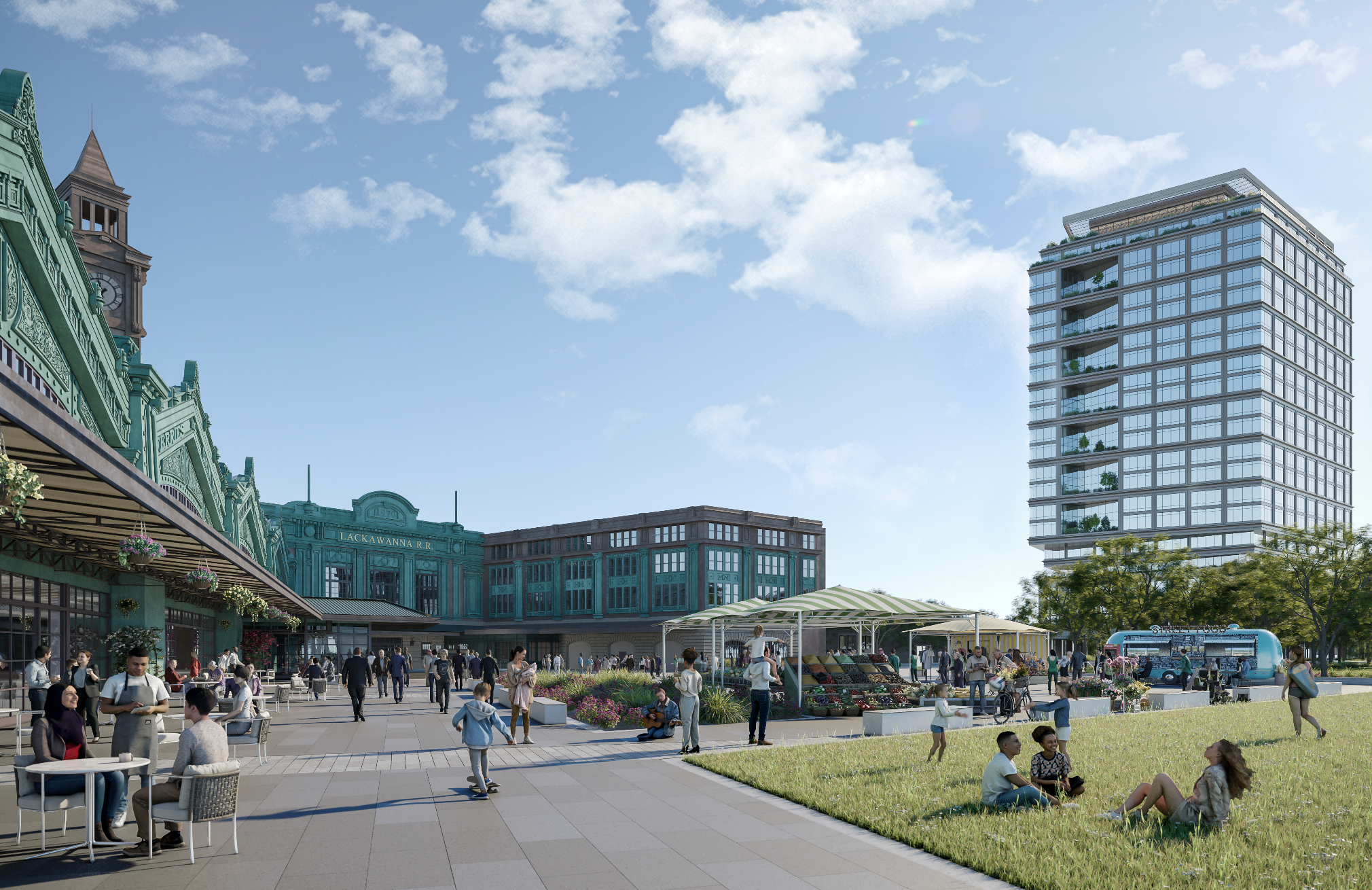 See renderings of Hoboken's brand-new waterfront development