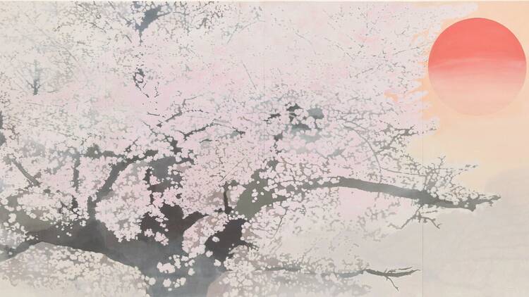  'Spring in full bloom'