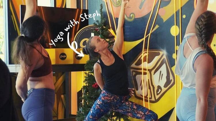 Yoga and Wine