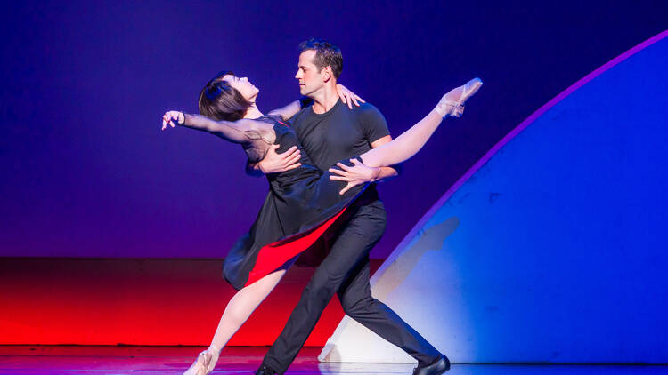 Leanne Cope and Robbie Fairchild in An American in Paris