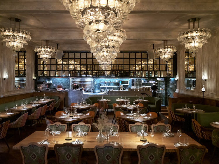 The decadent underground dining hall: Sucre