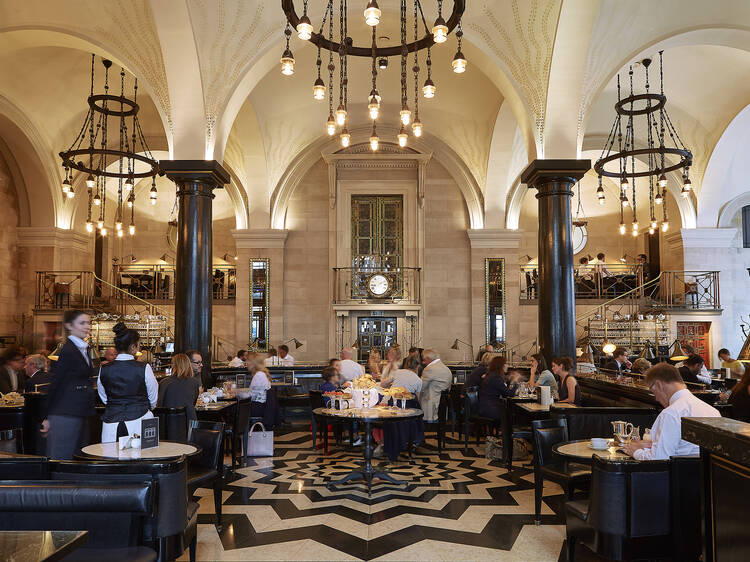 The elegant Viennese-style salon: The Wolseley