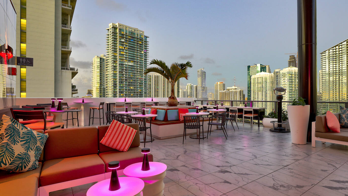 21 Best Rooftop Bars in Miami for Stellar Views of the Magic City