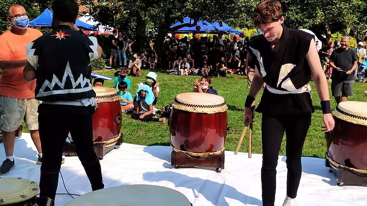 Get creative to the beat at Rockefeller Park (April 23)