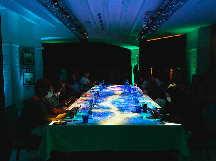 25. GLOW & GROW : Immersive Digital Mapping Dinner Experience