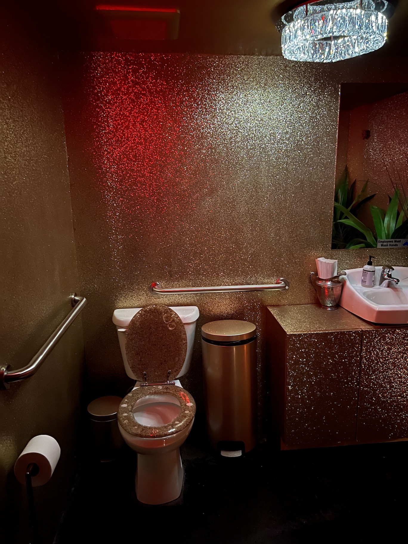 I need a disco ball in my bathroom