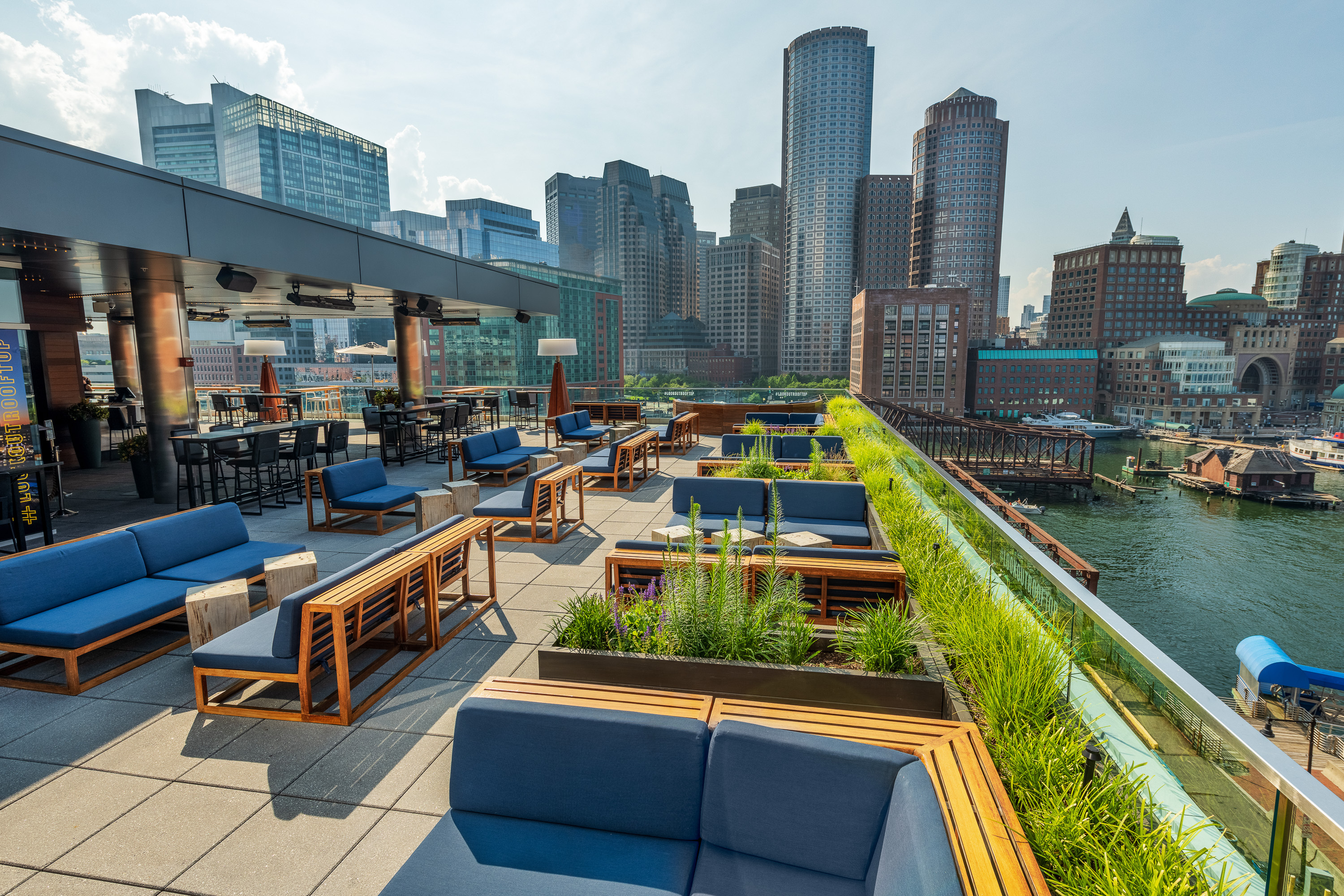 Rowes Wharf Bar, Best Hotel Bars Boston