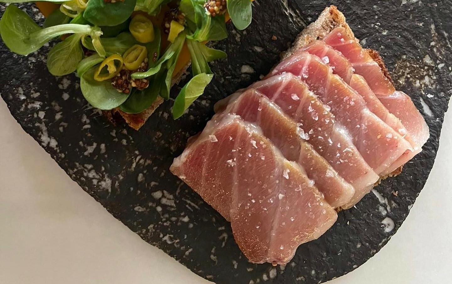 Bocata de ventresca madurada