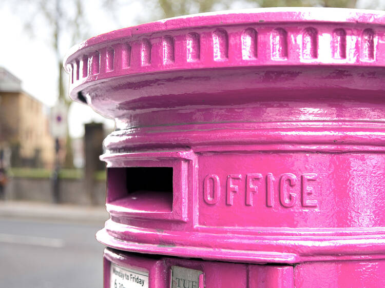 Why have some of London’s iconic red letterboxes suddenly turned pink?