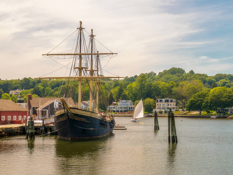 A nautical excursion in Mystic, CT