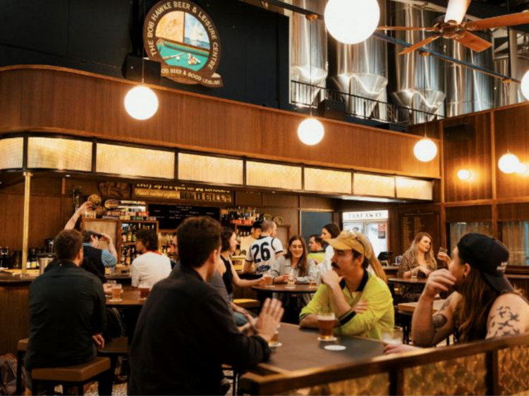Take a time warp back to the '80s at the Bob Hawke Beer & Leisure Centre
