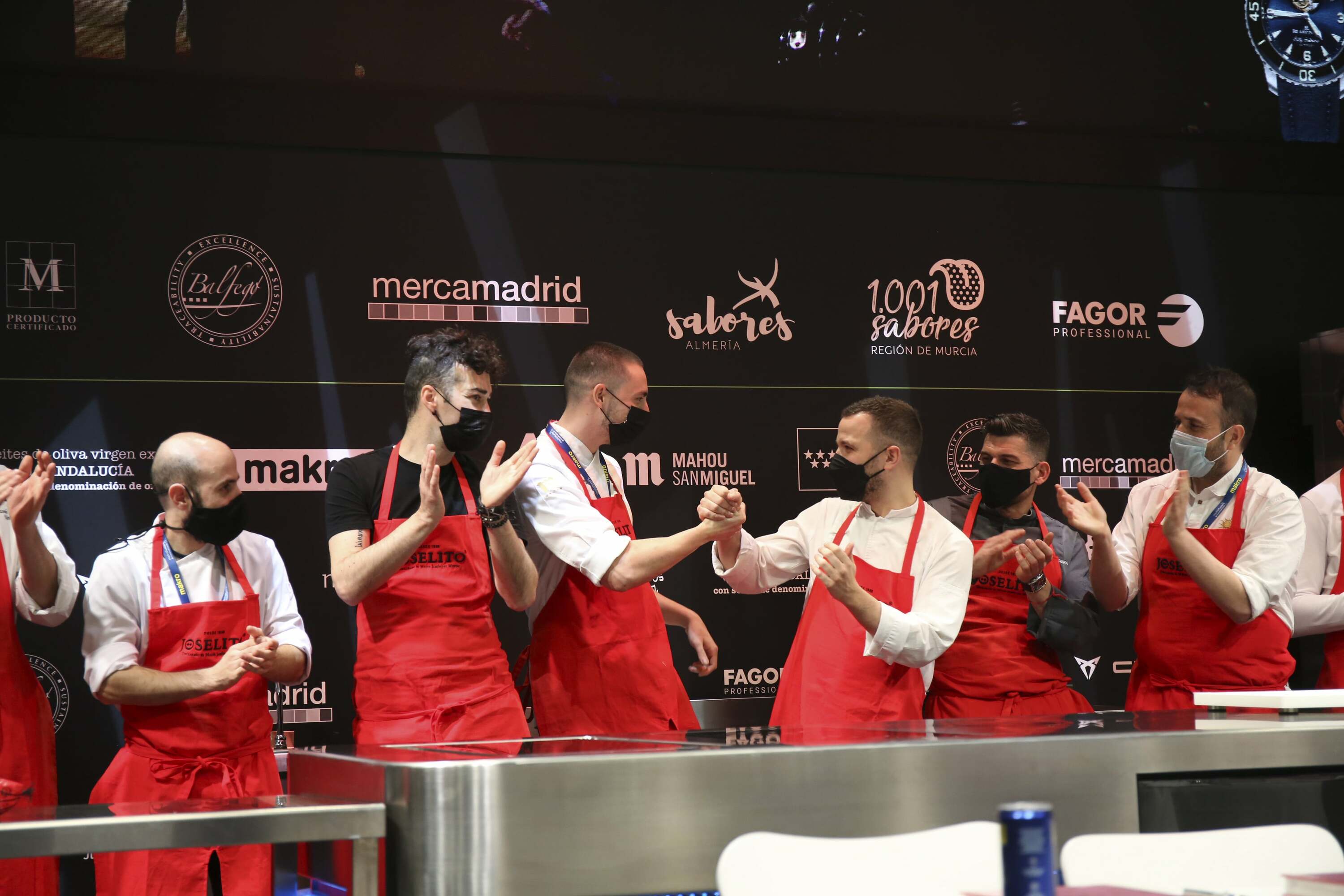 Miguel Carretero ganador croquetero en Madrid Fusión