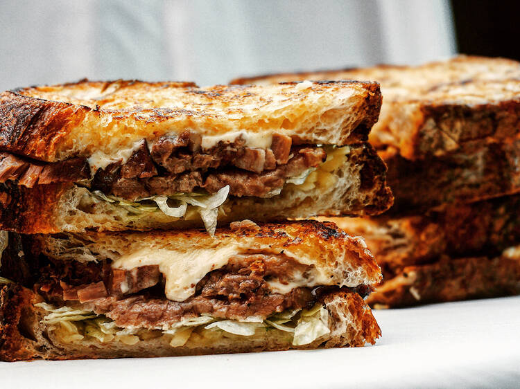 Brisket Cheesesteak - Mike’s BBQ