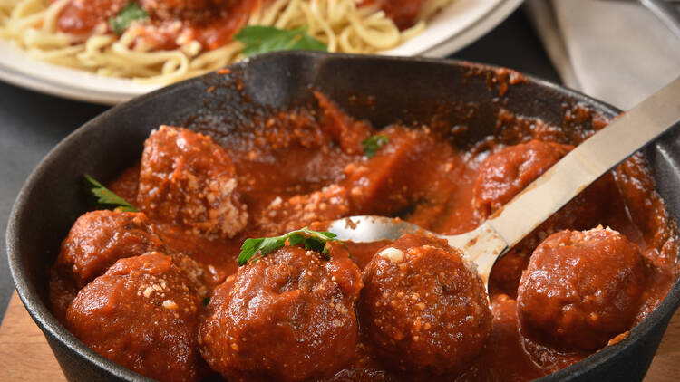 Oven Roasted Meatballs - Zorba’s Tavern