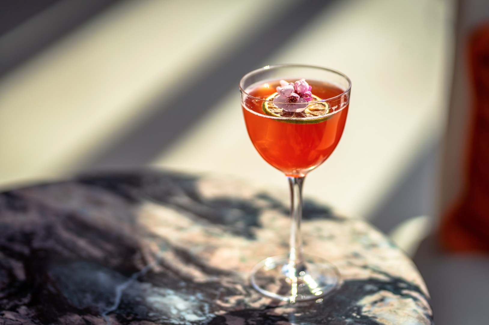 Grab a cherry blossom-inspired cocktail on Roosevelt Island