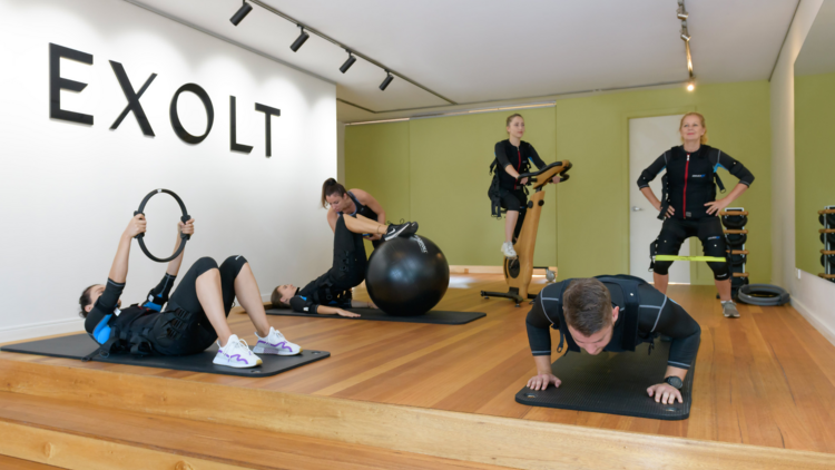 Electrical muscle stimulation studio provides low-impact workouts