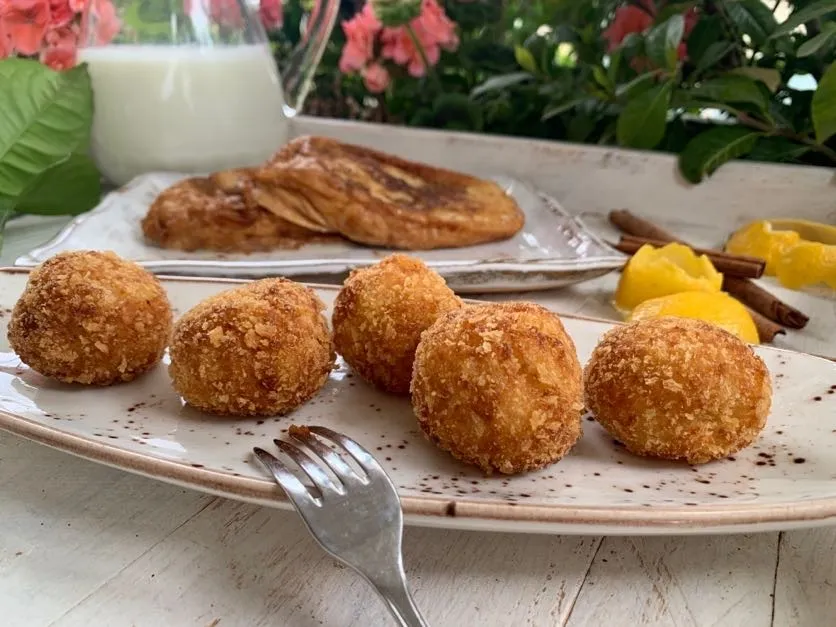 Croquetas de torrija