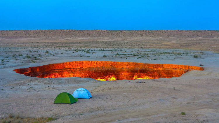 Darvaza Gas Crater, Turkmenistan