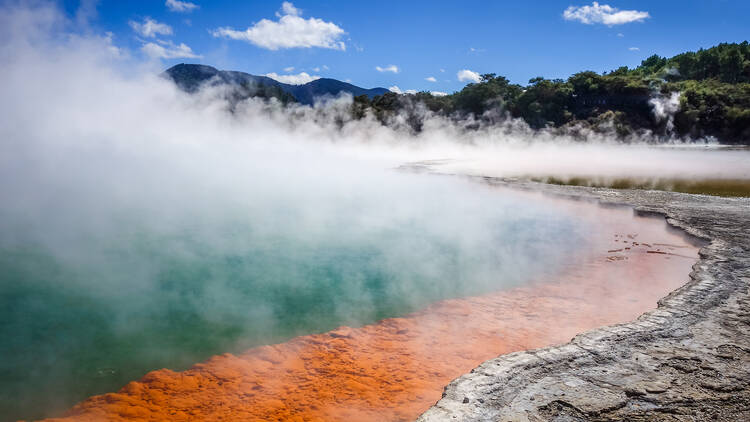 Champagne Pool, New Zealand