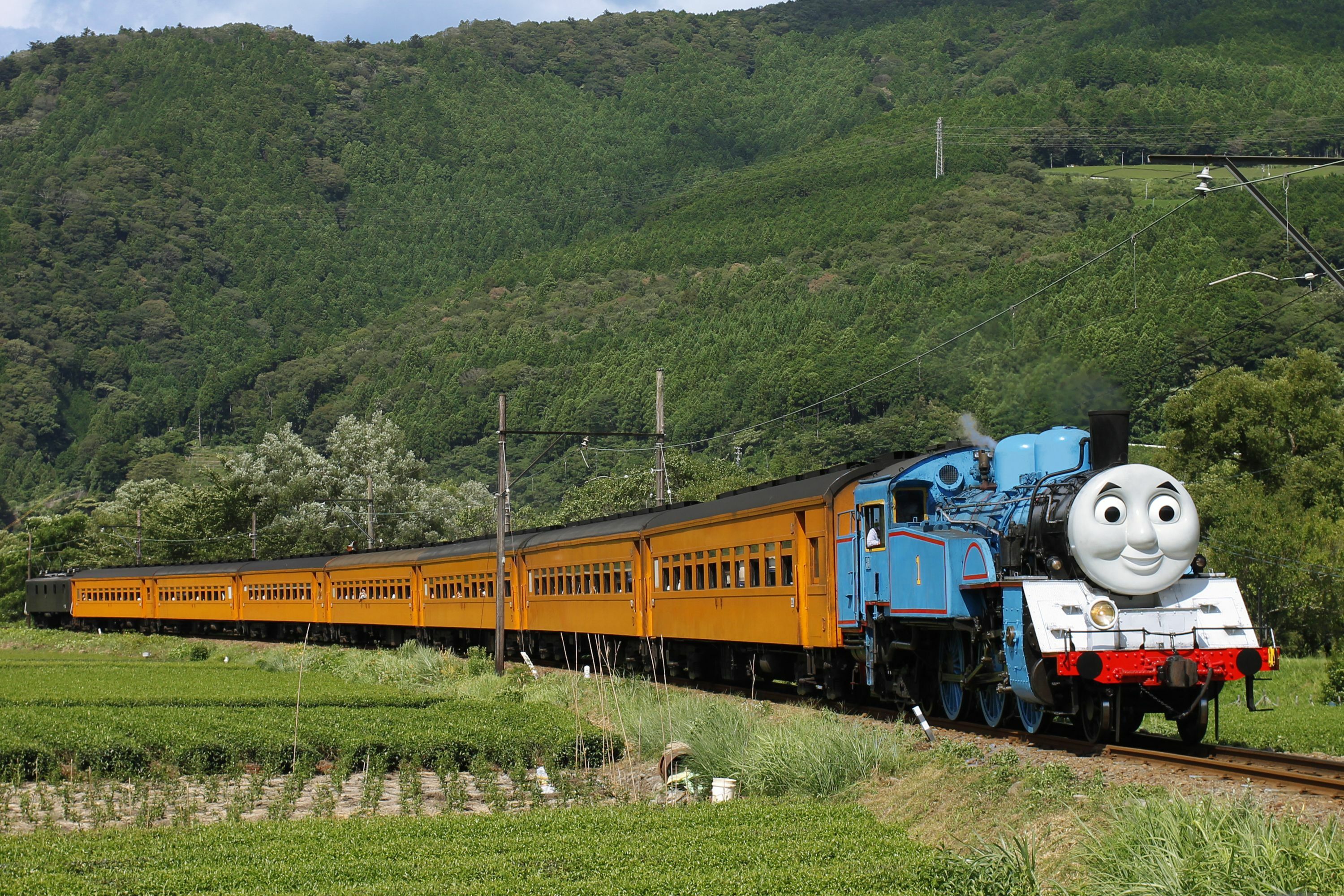 You Can Now Ride A Real Thomas The Tank Engine Train In Japan