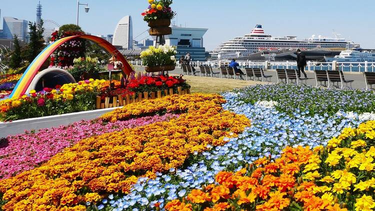 Yokohama flowers and green spring fair