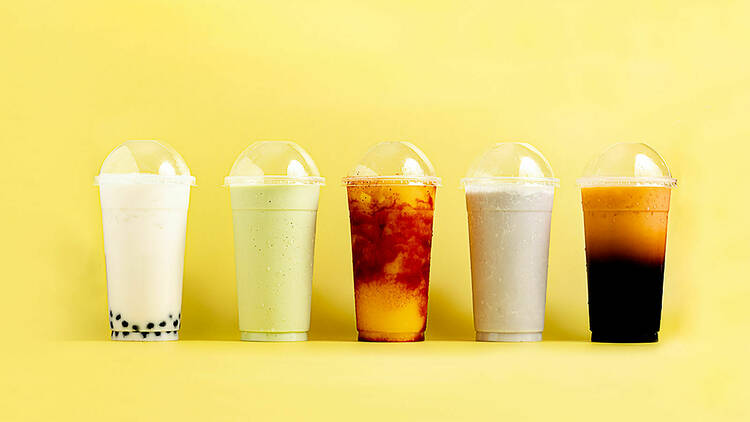 Bubble tea and desserts (Photograph: Delicious Pho )