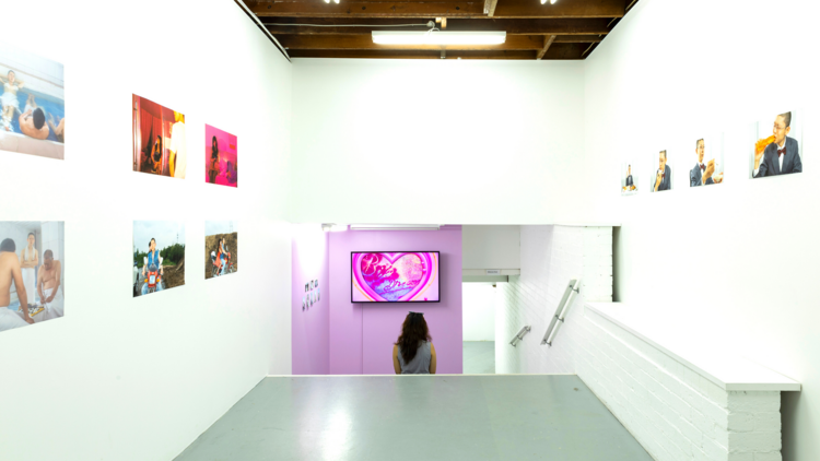 Installation view of Unstableness at Airspace Projects