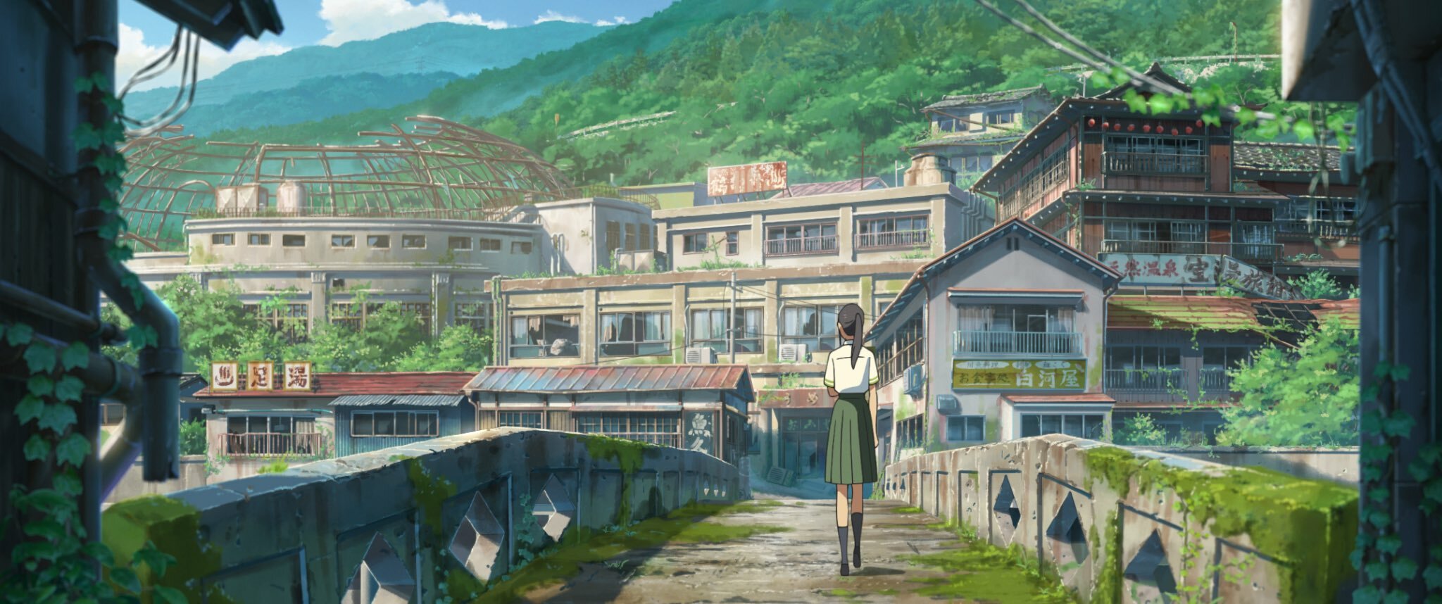 Kimi no Na wa  Kimi no na wa, Anime houses, Scenery background