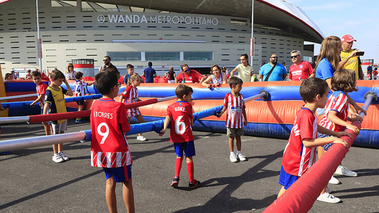 Wanda Metropolitano. Día del Niño