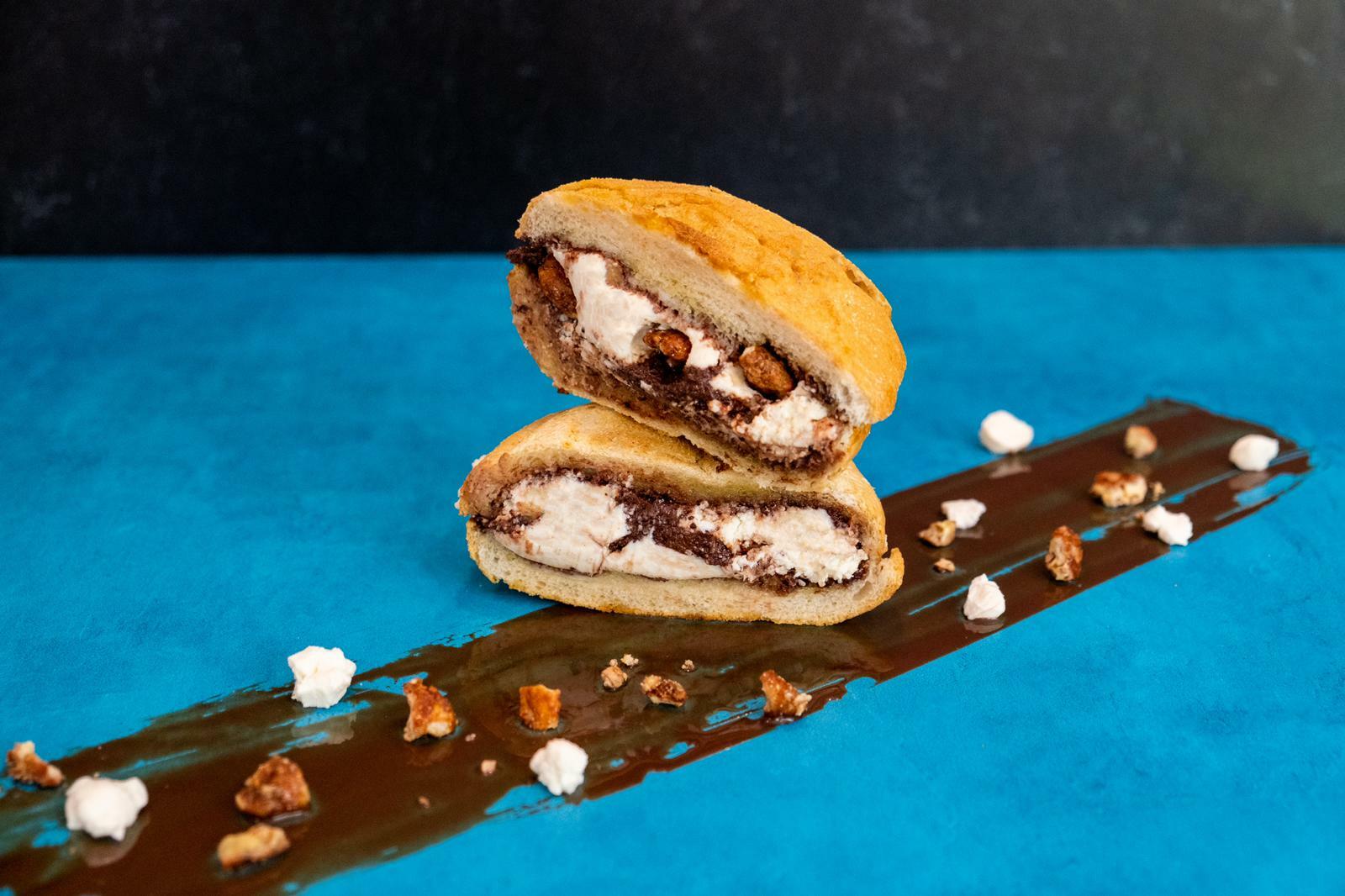 This chocolate grilled cheese sandwich is only available this week