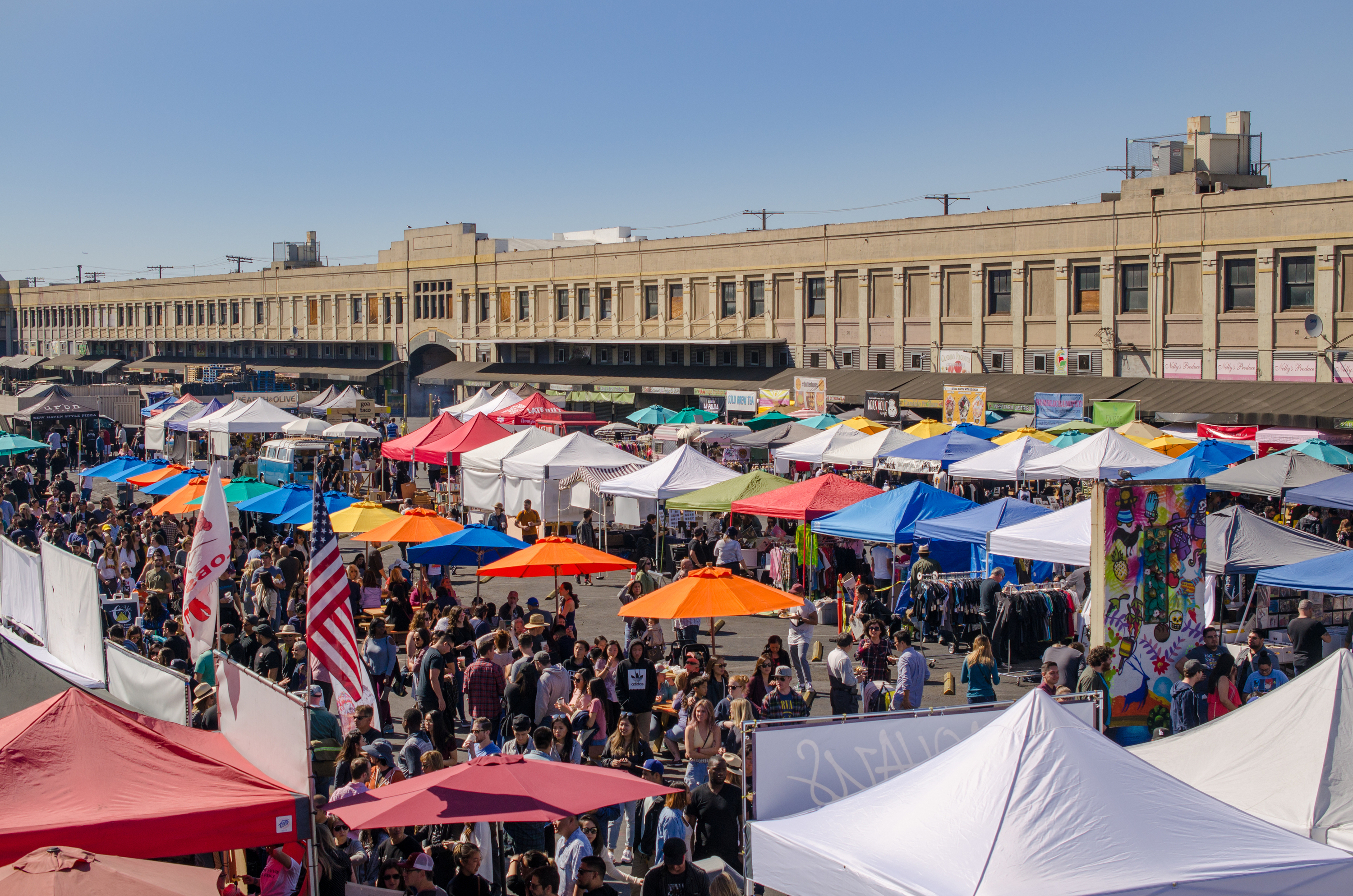 Smorgasburg LA ROW DTLA Things to do in Los Angeles