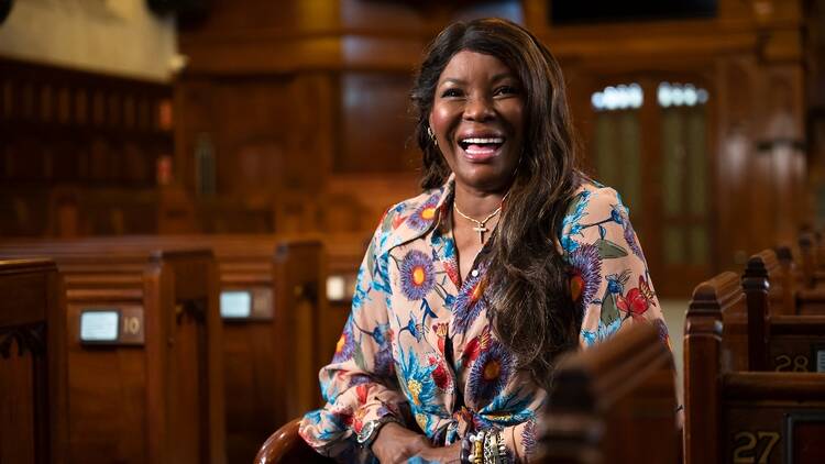 Marcia Hines in St Stephen's Uniting Church